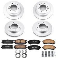 Front and Rear Z17 COATED BRAKE KIT image 2