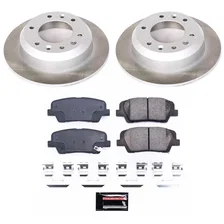 Rear SEMI-COATED ROTOR KIT image 1