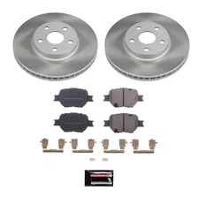Front SEMI-COATED ROTOR KIT image 1