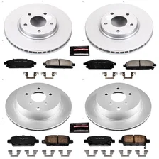 Front and Rear Z17 COATED BRAKE KIT for Nissan Quest image 2