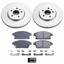 Front Z17 COATED BRAKE KIT for Buick Encore image 2