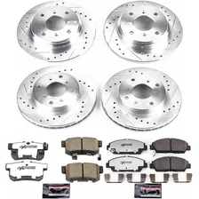 Front and Rear Z26 STREET BRAKE KIT for Honda Prelude image 2