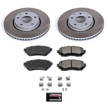 Front SEMI-COATED ROTOR KIT for Mazda 6 image 1