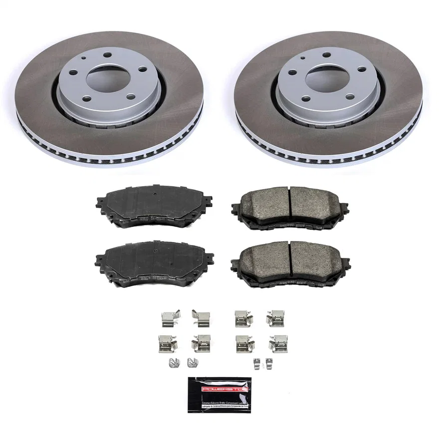 Front SEMI-COATED ROTOR KIT for Mazda 6