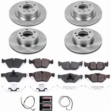 Front and Rear AUTOSPECIALTY BRAKE KIT for BMW 328i image 2