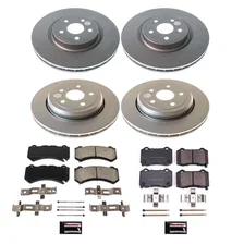 Front and Rear Z17 COATED BRAKE KIT for Jeep Grand Cherokee image 2