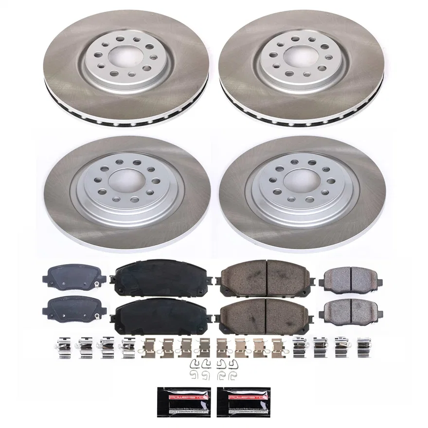SEMI-COATED ROTOR KIT for Jeep Cherokee