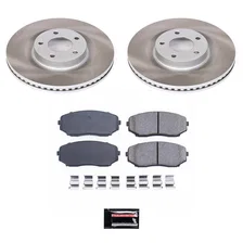 Front SEMI-COATED ROTOR KIT image 1