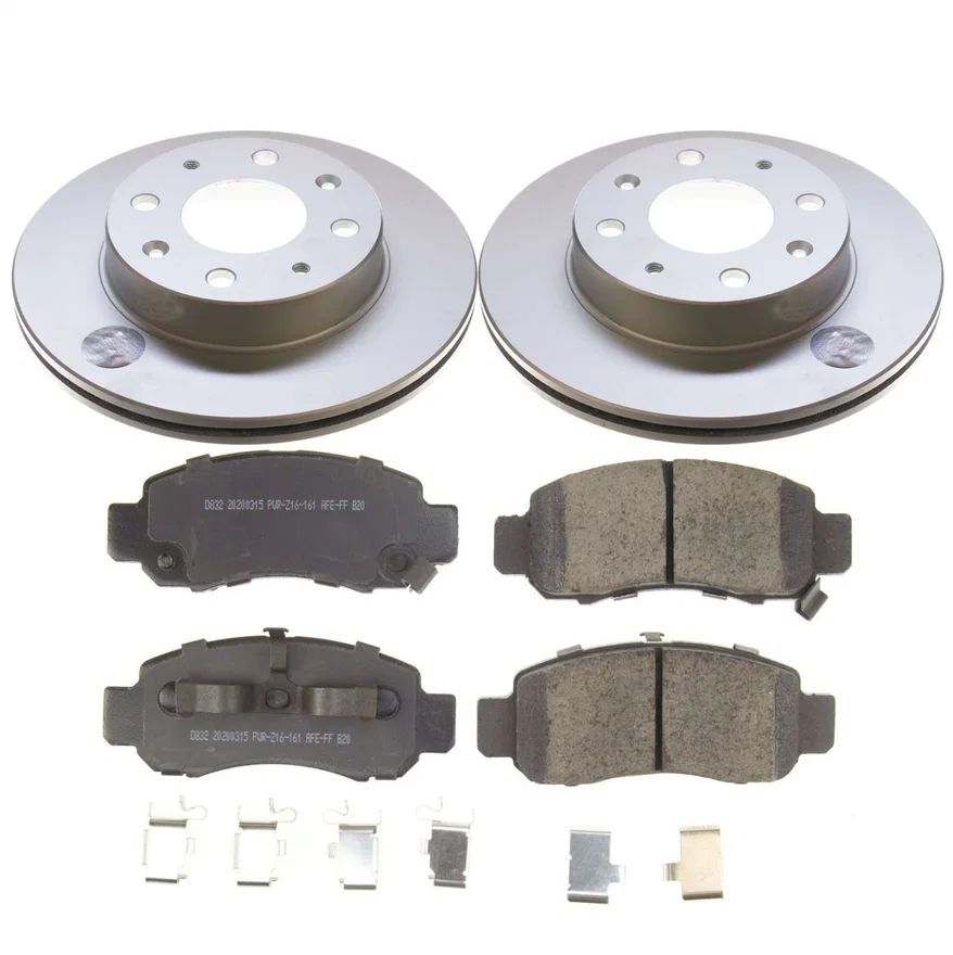 Front Z17 COATED BRAKE KIT for Honda Insight