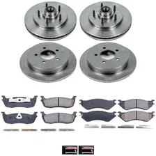 Front and Rear AUTOSPECIALTY BRAKE KIT for Ford F-150 image 2
