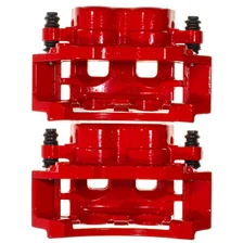 Front RED CALIPER PAIR W/BRKT for Dodge Durango image 5
