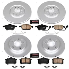 Front and Rear Z23 COATED BRAKE KIT for Audi TT Quattro image 2