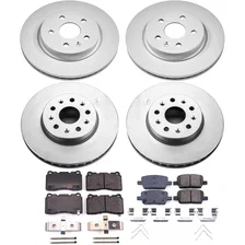 Front and Rear Z17 COATED BRAKE KIT for Chevrolet Camaro image 2