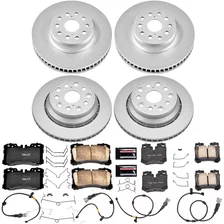 Front and Rear Z17 COATED BRAKE KIT for Lexus LS460 image 2