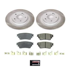 Rear SEMI-COATED ROTOR KIT for Mitsubishi Eclipse Cross image 1