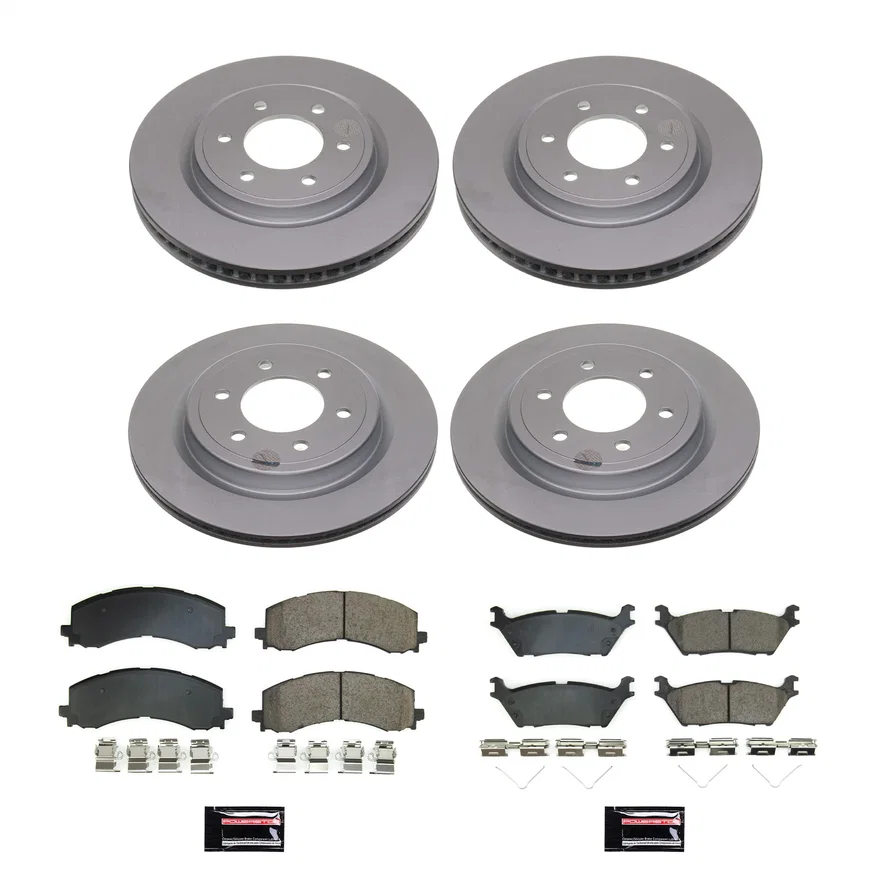 Front and Rear Z17 COATED BRAKE KIT