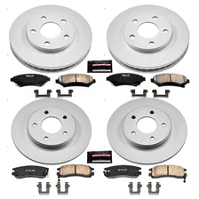 Front and Rear Z17 COATED BRAKE KIT image 2