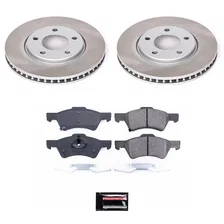 Front SEMI-COATED ROTOR KIT image 1