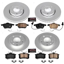 Front and Rear Z23 COATED BRAKE KIT for Audi image 2