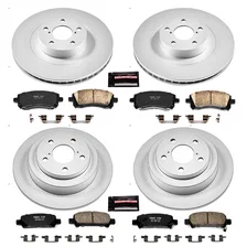 Front and Rear Z17 COATED BRAKE KIT for Subaru Impreza image 2