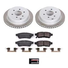 Rear SEMI-COATED ROTOR KIT image 1