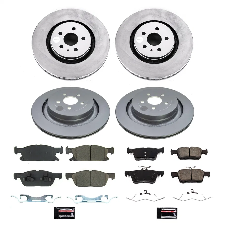 Front and Rear Z17 COATED BRAKE KIT