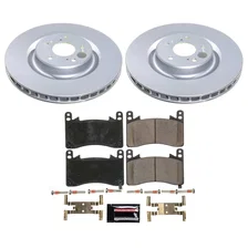 Front Z17 COATED BRAKE KIT for Acura TLX image 1