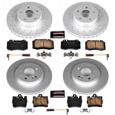 Front and Rear Z23 COATED BRAKE KIT for Mercedes-Benz S430 image 2