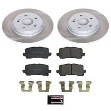 Rear SEMI-COATED ROTOR KIT for Honda Odyssey image 1
