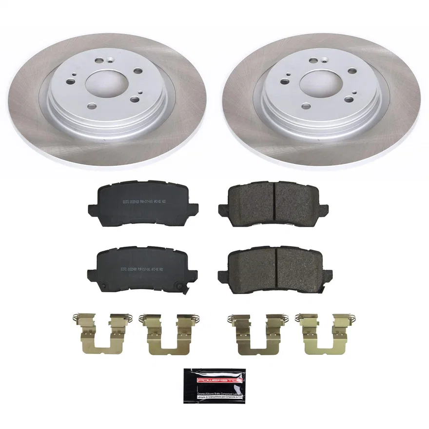 Rear SEMI-COATED ROTOR KIT for Honda Odyssey