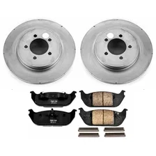 Rear Z17 COATED BRAKE KIT for Lincoln Aviator image 2
