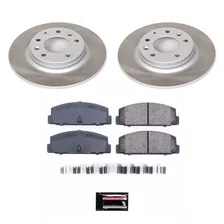 Rear SEMI-COATED ROTOR KIT for Mazda image 1