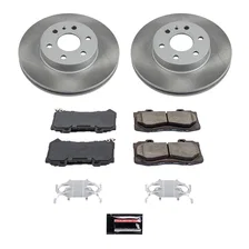 Front SEMI-COATED ROTOR KIT image 1