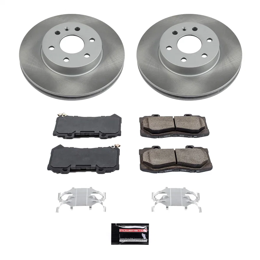 Front SEMI-COATED ROTOR KIT