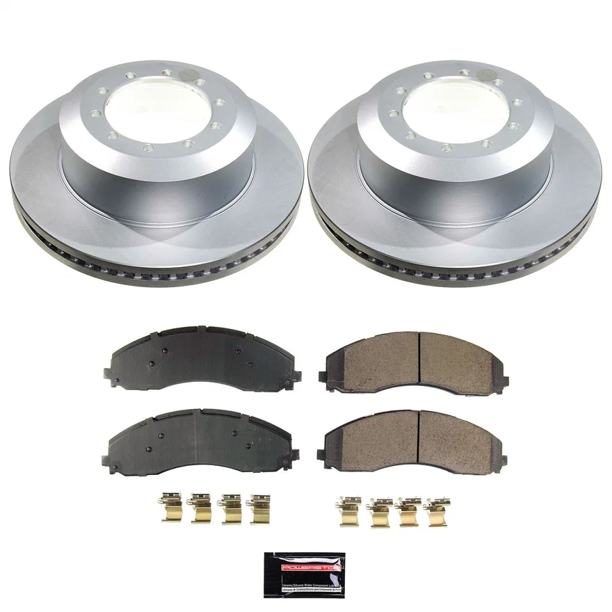 Rear Z17 COATED BRAKE KIT for Ford