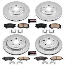 Front and Rear Z17 COATED BRAKE KIT for Chevrolet Camaro image 2