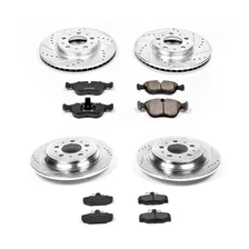 Front and Rear Z23 EVOLUTION BRAKE KIT for Volvo V70 image 2