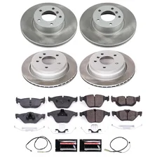 Front and Rear SEMI-COATED ROTOR KIT for BMW X1 image 1