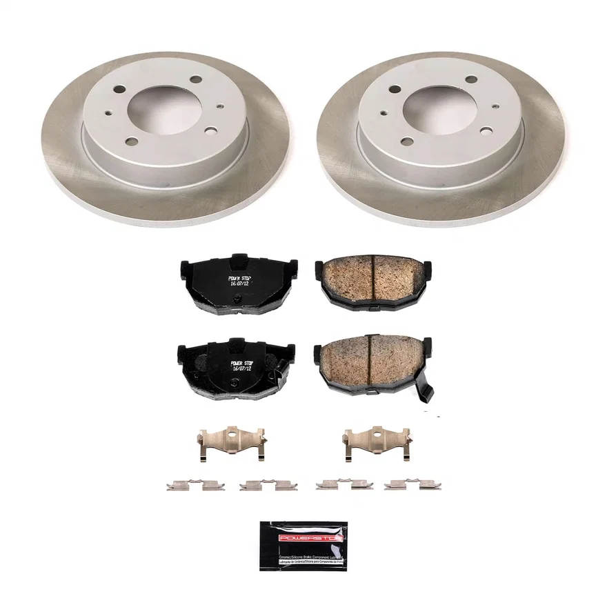 Rear SEMI-COATED ROTOR KIT for Hyundai
