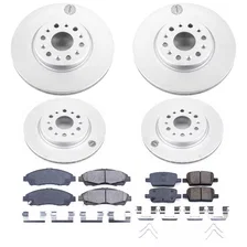 Front and Rear Z17 COATED BRAKE KIT image 2