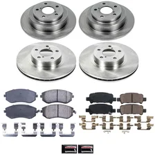 Front and Rear AUTOSPECIALTY BRAKE KIT for Subaru Impreza image 2