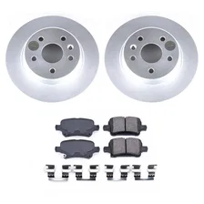 Rear Z17 COATED BRAKE KIT for Chevrolet image 2