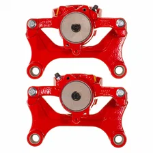 Rear RED CALIPER PAIR W/BRKT for Ford F-150 image 3
