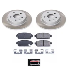 Rear SEMI-COATED ROTOR KIT image 1