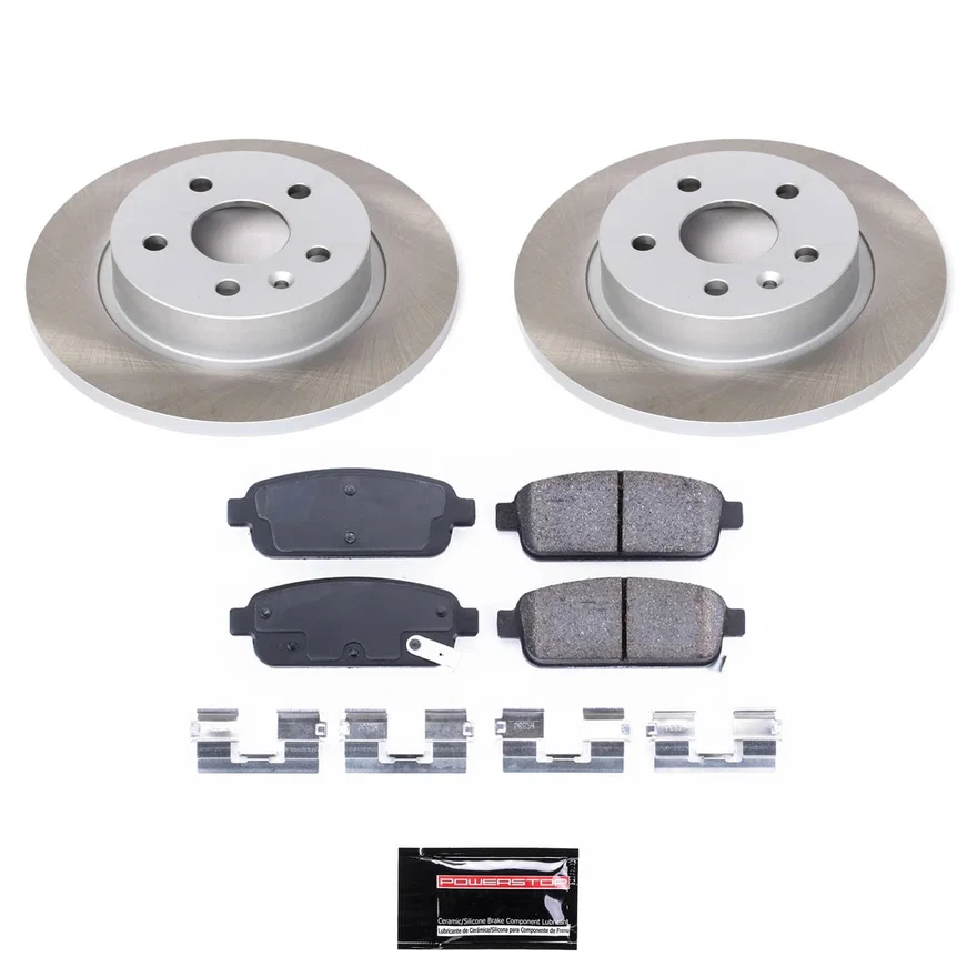 Rear SEMI-COATED ROTOR KIT