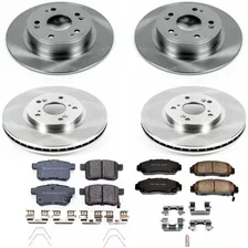 Front and Rear AUTOSPECIALTY BRAKE KIT for Honda Accord image 2