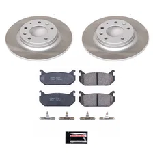 Rear SEMI-COATED ROTOR KIT for Mazda 626 image 1