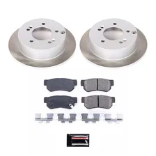 Rear SEMI-COATED ROTOR KIT image 1