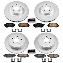 Front and Rear Z17 COATED BRAKE KIT for Subaru image 2