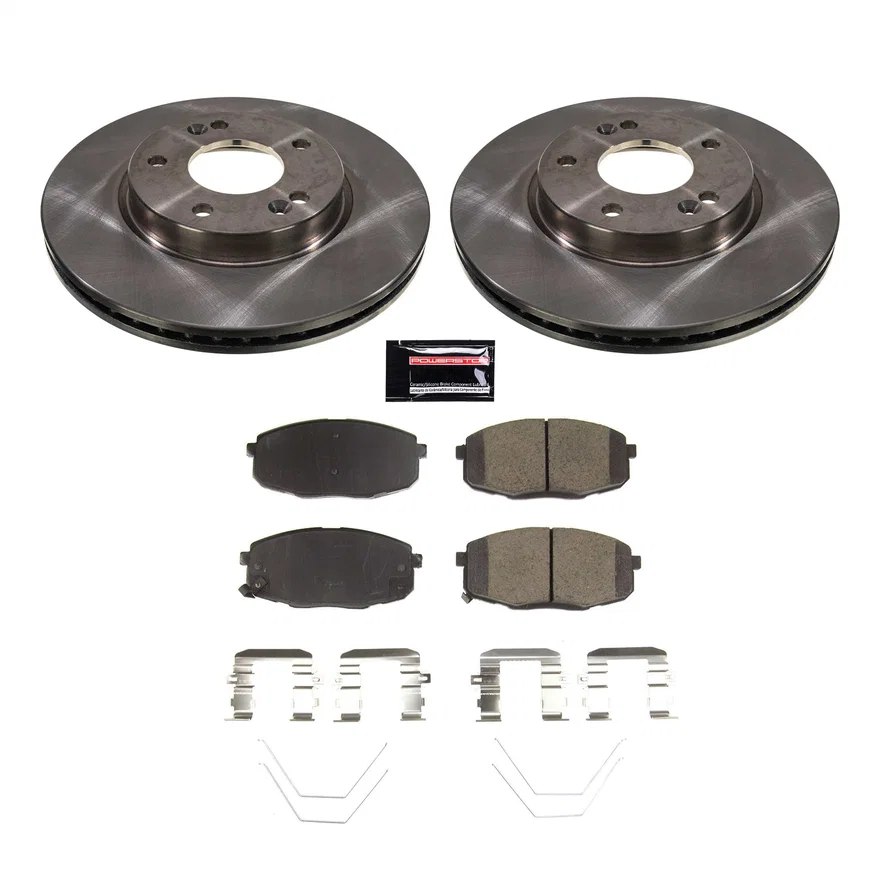 Front AUTOSPECIALTY BRAKE KIT for Kia Forte